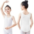 thumbnail image 1 of Bovxnpu Gymnastics Leotards for Girls, Leotard for Girls Gymnastics Sleeveless One Piece Biketards Dance Outfit 12-14 Years, 1 of 7