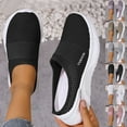 thumbnail image 1 of Bovxnpu House Slippers for Women Casual Indoor/Outdoor Shoes, Women's Casual Summer Closed Toe Breathable Half-Slipper Slippers Comfy Indoor House Shoes, 1 of 4