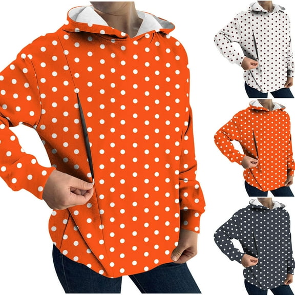 Bovxnpu Maternity Oversized Hoodies, Womens Maternity Oversized Sweatshirts Hooded Breastfeeding Jacket Zipper Sweatshirt Top