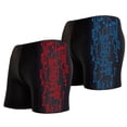 thumbnail image 1 of Bovxnpu Men's Swim Trunks Men's Sport Print 5-Inch Quickly-Dry Waterproof Boxers Swimwear (Men's or Men's Big & Tall), 1 of 3
