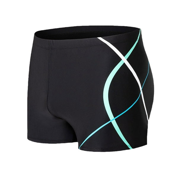 Bovxnpu Men's Swim Trunks Mens Boxers Shorts Water Shorts Quickly Dry Breathable Swimwear (Men's or Men's Big & Tall)