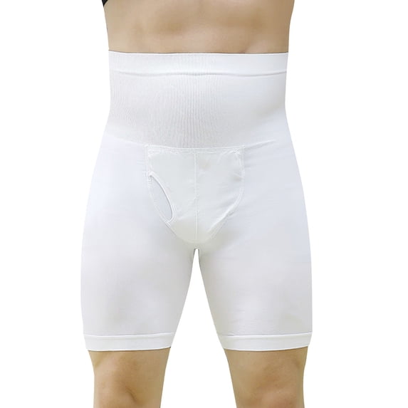 Bovxnpu Mens Compressive Shorts Running Shorts Athletic Workout Sport Shorts Men's Shaping Hip Lifting High Waist Fitness Training Breathable Sports Leggings