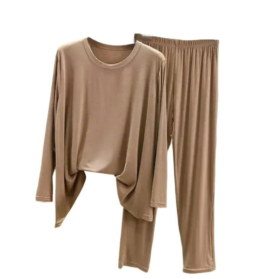 Bovxnpu Pajamas for Women Set Loungewear Set, Women' s 2 Piece Pajamas Set Pullover Shirt Pants Cotton Loose Sleepwear Loungewear