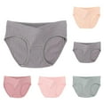 thumbnail image 1 of Bovxnpu Plus Size Maternity Panties for Pregnancy, Womens Cotton Maternity Underwear Breathable Pregnancy Panties Postpartum Under Bump Underwear Fall Winter, 1 of 3