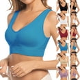 thumbnail image 1 of Bovxnpu Sports Bras for Women, Womens' Sports Bra Workout Yoga Bra Seamless Push Up Everyday Bras Activewear Bra, Women Seamless Sports Bra Wirefree Yoga Bra With Removable Pads, 1 of 9
