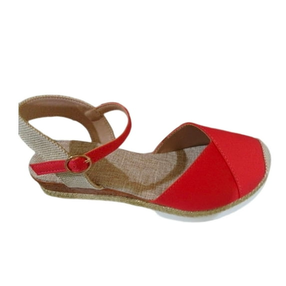 Bovxnpu Summer Sandals for Women 2024,Women's Closed Toe Wedge Sandals,Fashion Ladies Large Size Wedges Wrapped Shoes Casual Shoes High Heel Sandals