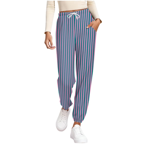 Bovxnpu Sweatpants Women with Pockets Loungewear Travel Pants Work Joggers Fall Winter Outfits Casual Pants Women Cuffed Ankle With Pockets Pull On Casual Trousers Soft Comfy