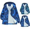 thumbnail image 1 of Bovxnpu Toddler Boys Girls Fall Winter Jacket, Boys Hooded Jacket, Spring And Fall Children's Hooded Zipper Coat Long Sleeve Hooded Casual Coat, 1 of 6