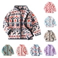 thumbnail image 1 of Bovxnpu Toddler Boys Girls Fall Winter Jacket, Girls Fleece Jacket Zipper Coat, Children's Teddy Fleece Top Zipper Jacket With Flannel Double-Sided Fleece Top Jacket, 1 of 3