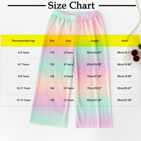 Bovxnpu Toddler Boys Girls Pants, Girls Wide Leg Pants Lightweight Lounge Pants, Children's Breathable Comfortable And Cool Pocket Pants