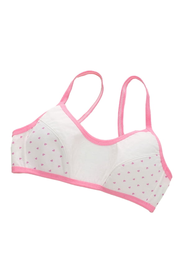 Training Bras for Girls Girls Training Bra Cami Training Bras for Girls with Adjustable Straps Cotton Bra