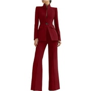 chinese dress ladies Women Blazer Set Long Sleeve Double Breasted Blazer Dress Ladies Business  Casual Elegant Work Suit Dress with Pocket Black at Amazon Women's Clothing  store main image 0