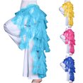 thumbnail image 1 of Bovxnpu Women Skirt Sparkly Sequin Fringe Skirt Tassel Shorts Belly Dance Skirts Festival Outfits for Women Beach Vacation Summer Outfits, 1 of 6