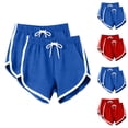 thumbnail image 1 of Bovxnpu Women's Pajama Bottoms Sleep Shorts Women's 2Pcs Yoga Sports Shorts High Waist Home Casual Activewear Bottoms Sleepwear, 1 of 8