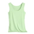 thumbnail image 1 of Bovxnpu Women's Pajama Tops Sleeveless Sleep Shirt Summer Loungewear Seamless Ice Silk Sleeveless Tank Slim-Inner Wear Summer Sleepwear, 1 of 8