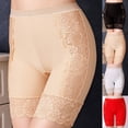 thumbnail image 1 of Bovxnpu Women's Plus Size Panties, Women's Seamless Shapewear Boyshort Panties, Women's Plus Size Lace High Waist Exposure Bottoming Safety Pants Underwear Underwear, 1 of 6