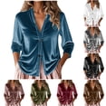thumbnail image 1 of Bovxnpu Womens Cardigans Casual Loose Cover Ups, Women's Lightweight V Neck Cardigan Sweater Button Down Cardigan Knit Shrugs Sweater S, 1 of 6