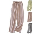 thumbnail image 1 of Bovxnpu Womens Pajama Pants Sleepwear Loungewear, Women's Cotton Sleep Pants Lightweight Lounge Pants Casual Home Wear Bottoms Pajama Pants, 1 of 7