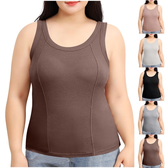 Bovxnpu Womens Pajama Shirt Sleepwear Loungewear, Womens Summer Pajama Tank Top Sleeveless Sleep Shirt Lightweight Breathable Thermal Underwear