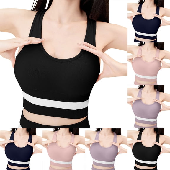 Bovxnpu Womens Plus Size Tops, Workout Tops for Women Racerback Basic Tank Sleeveless Tops XL