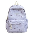 thumbnail image 1 of Bow Backpack Bowknot Backpack Set For Students Cute Aesthetic Daypack With Bow, 1 of 5