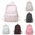 thumbnail image 1 of Bow Backpack Cute Girly Lightweight Daypack for College School Travel Daily Bookbag Campus Library Study Sessions Weekend Trips, 1 of 7