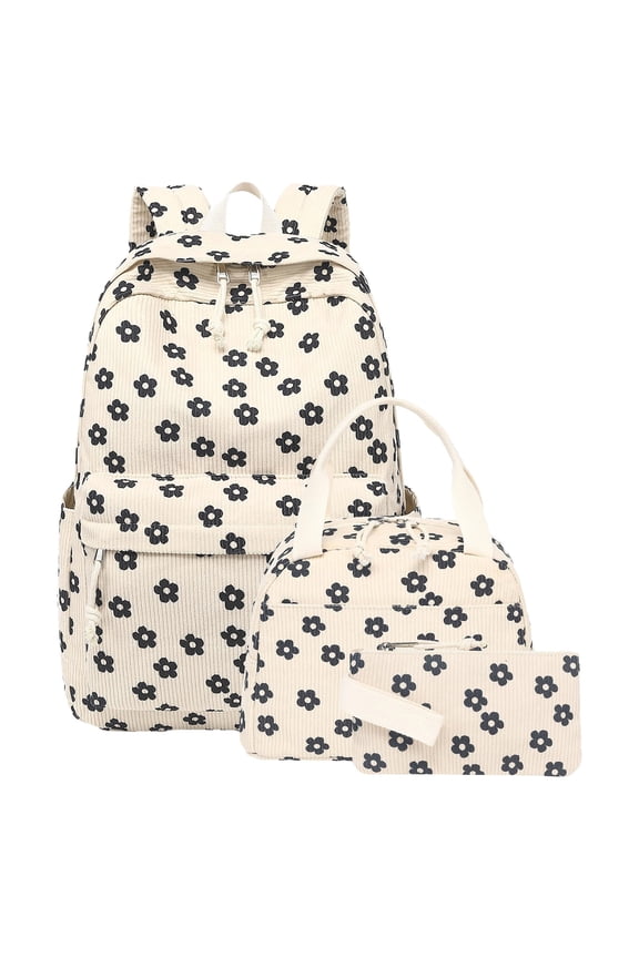 Bow Backpack for Women, 3 Pcs Backpack College Laptop Rucksack Travel Daypack Coquette Aesthetic Rucksack by WEIWEIGG