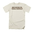 thumbnail image 1 of Bow Before Me, Feeble Mortals! Funny Saying Adult T-Shirt, 1 of 1