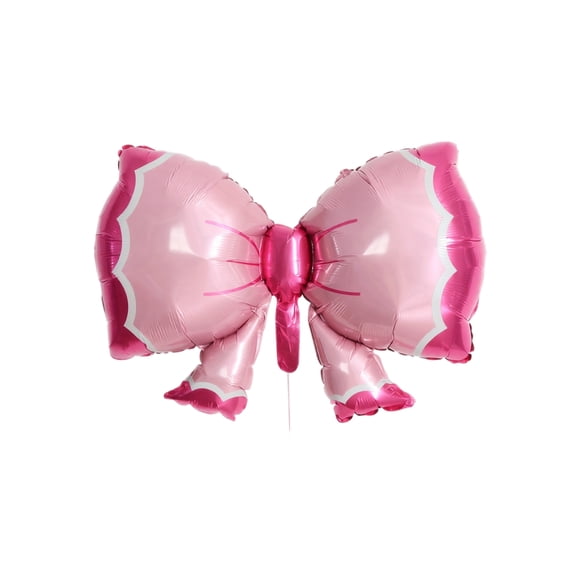 Bow Birthday Party Decorations Pink Bow Balloon for Girl’S Birthday Party Engagement Or Wedding Event
