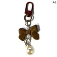 thumbnail image 1 of Bow Candy Color Pendant Keyring Fashion Y2K Keychain Headphone Cases Charm Bag Pendant Handbag Accessories, 1 of 9