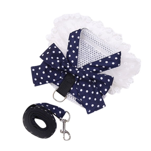 Bow Chest for Dog Cat Harness Leash Puppy Small Dogs Harnesses Vest for Chihuahua Yorkshire