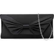 Bow Clutch Purse Elegant Bowknot Evening Bag Classy Wedding Party Shoulder Handbag