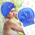 thumbnail image 1 of Bow Coral Velvet Hair Turban Wrap Microfiber Bath Towel for Women and Men, 1 of 4