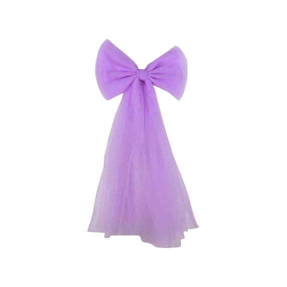 Bow Curtain Buckle, 15.8x7.8inch Curtain Tiebacks Rope, Valentines Day Wedding Party Atmospheres Decoration