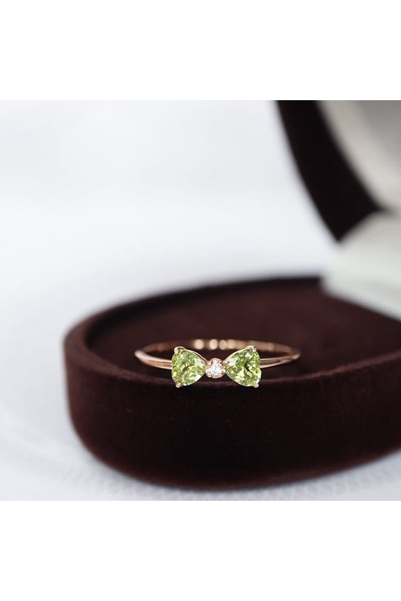 Bow Cute Simple Ring Women