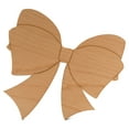 thumbnail image 1 of Bow Cutout 10-inch, Pack of 3 Unfinished Christmas Wood Cutouts for Crafts, Door Hangers, and Party D®cor, by Woodpeckers, 1 of 5