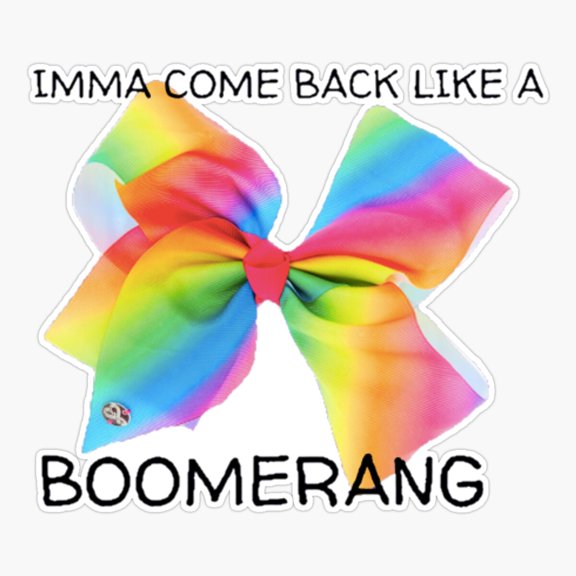 Bow Dancer Pop Star Inspired Sticker