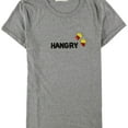 thumbnail image 1 of Bow & Drape Womens Hangry Embellished T-Shirt, Grey, Medium, 1 of 1