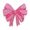 thumbnail image 1 of Bow Embroidery Cloth Sticker | DIY Fabric Patch for Clothing & Crafts | Cute Bow Design for Kids | 6x6cm Embroidered Iron-On Patch | 1-Pack Decorative Sticker for Bags & Shirts, 1 of 5