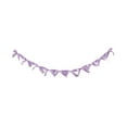thumbnail image 1 of Bow Garland 70.87" Bow Garland Banner Purple Silk Bow Hanging Banner for Baby Shower Decor Coquette Bachelorette Birthday Party Photo Booth Backdrop,2 pcs, 1 of 6