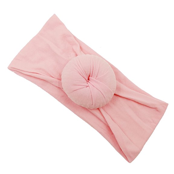 Bow Hair Band Elastic Elastic Headband Toddler Baby Girls Solid Headband Hair Band For