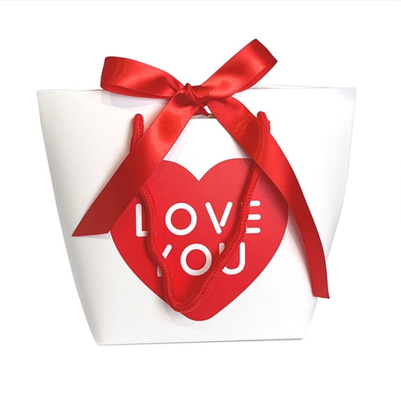 Bow Hand Bags Neckties Scarves Mini Gift Tote Bags Small Party Favor Pouches For Valentine'S Day Celebration