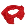 thumbnail image 1 of Bow Headband Fashion Cute Cotton Hair Band for Teenager Red 6.3Inch, 1 of 6