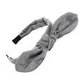 thumbnail image 1 of Bow Headbands for Women Knotted Headband with Bow Cute Stylish Top Knot Head Bands Trendy Lightweight Wide Hairband Hair Accessories for Women Girls, Gray One Size, 1 of 2