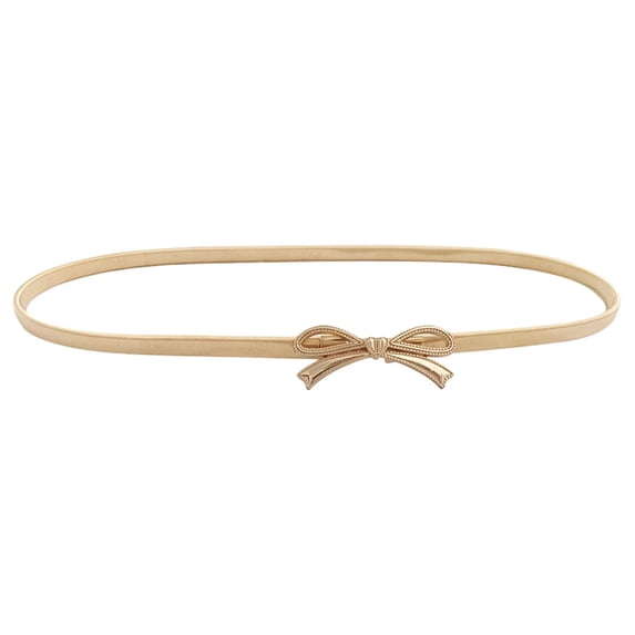 Bow Heart Chain Belt, Women Belt Elegant Chic Chains Sash for Wedding Prom ,