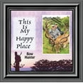 thumbnail image 1 of Bow Hunters Happy Place, Hunting, Gaming with Crossbow Personalized Picture Frame, 10 X10 9725, 1 of 6