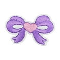 thumbnail image 1 of Bow Iron on Patch, Embroidered Iron on/Sew on Patch Girls Bow Ties Applique for Clothes, Dress, Hat, Jeans, DIY Accessories, 1 of 5