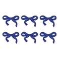 thumbnail image 1 of Uxcell Bow Iron on Patches, Cute Sew on Bows Embroidered Applique Patches Fit for Jeans Jackets Women Clothes Sapphire Blue, 1 of 7