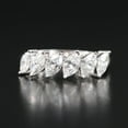 thumbnail image 1 of Bow Jewel 14K White Gold Plated Engagement Rings for Women's - Marquise Cut Excellent 1.67 Ct Diamond Ring For Women's - Six Stone Diamond Rings for Women's - Simple Diamond Rings for Women's, 1 of 7