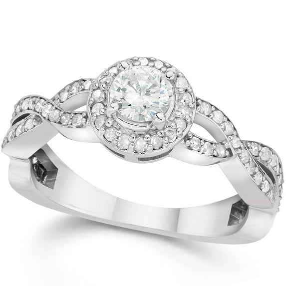 Bow Jewelry 1.8 Ct Moissanite Engagement Ring – Marquise Cut in 14K White Gold Plated Band – Memorable Proposal Ring for Her – Elegant Symbol of Love – Prong Set Commitment Ring